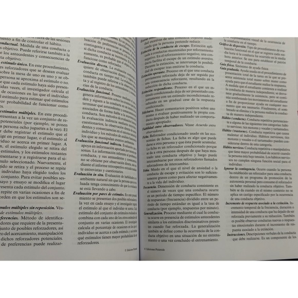 Modificacion de conducta Spanish Psychology Paper Back 5th Edition - Picture 6 of 16